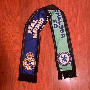 Real Madrid Vs Chelsea Soccer Football Scarf
